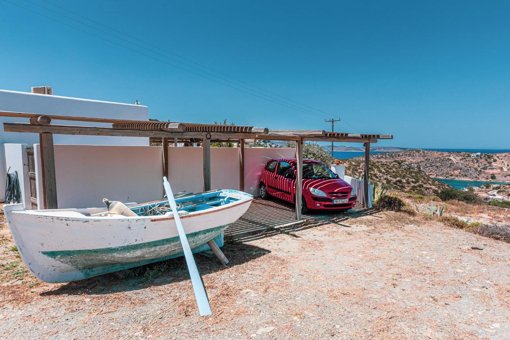 Ailouros Summer Hotel Schoinoussa Bagian luar foto